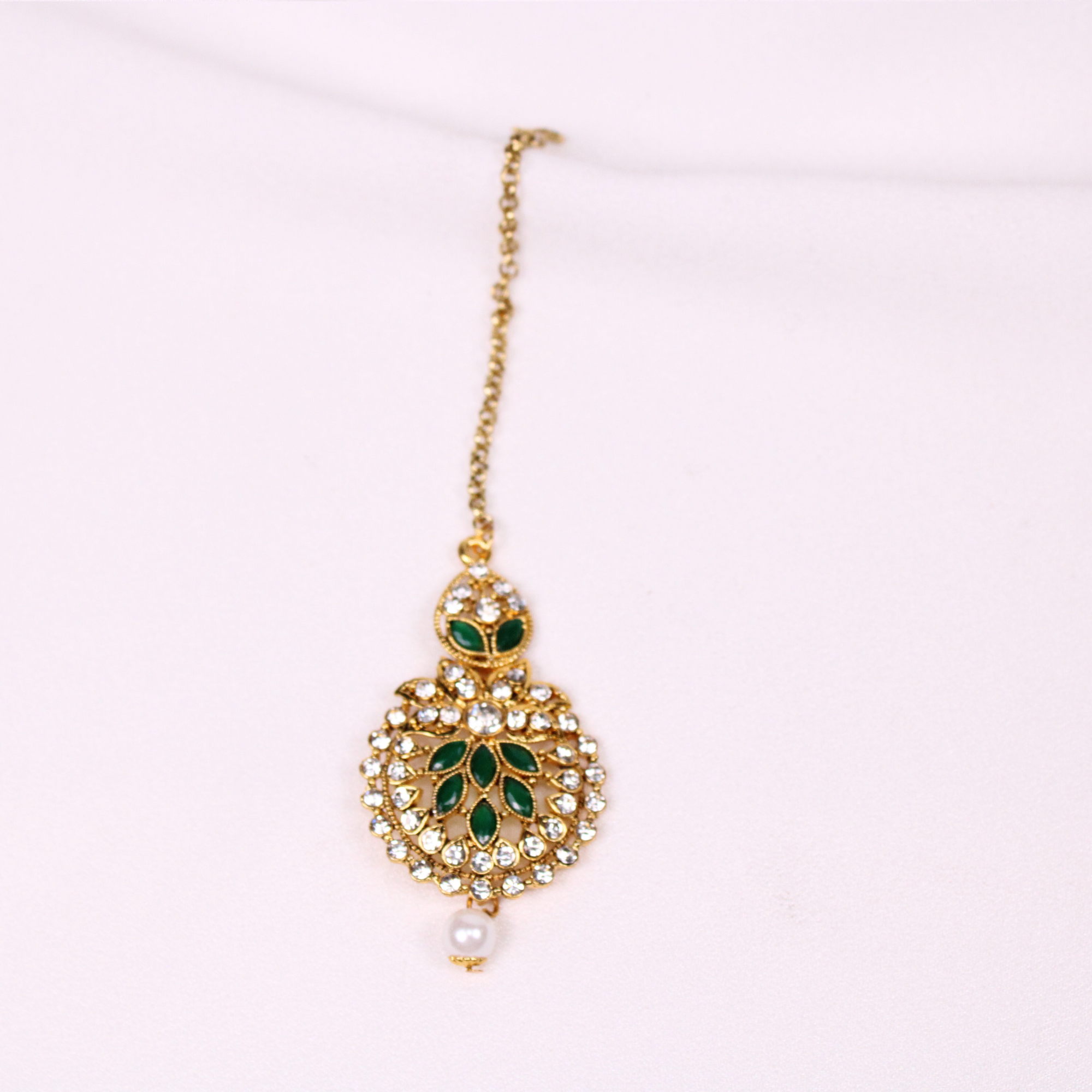 Green Enamel Lotus Netti sutti