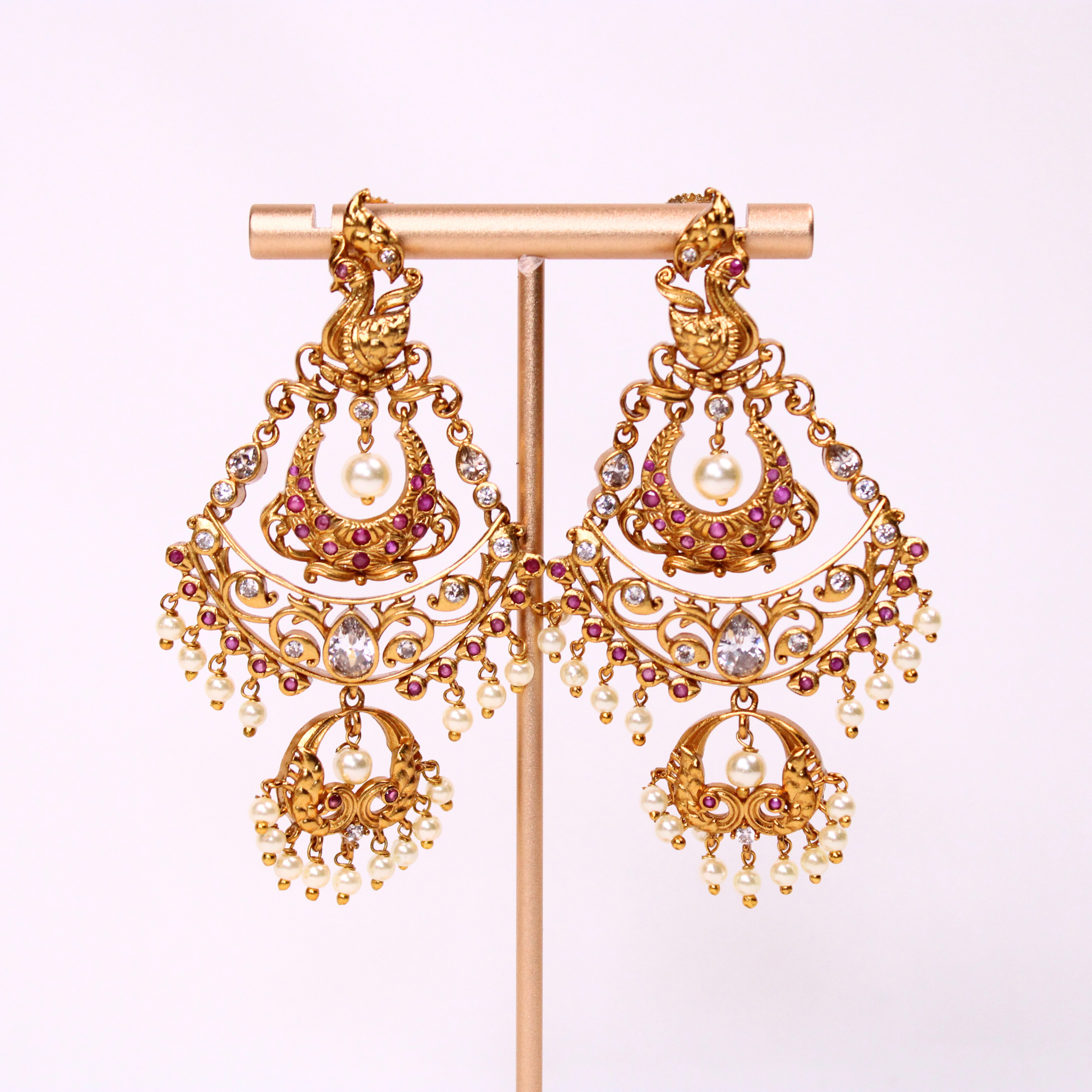 Peacock Symphony Earrings