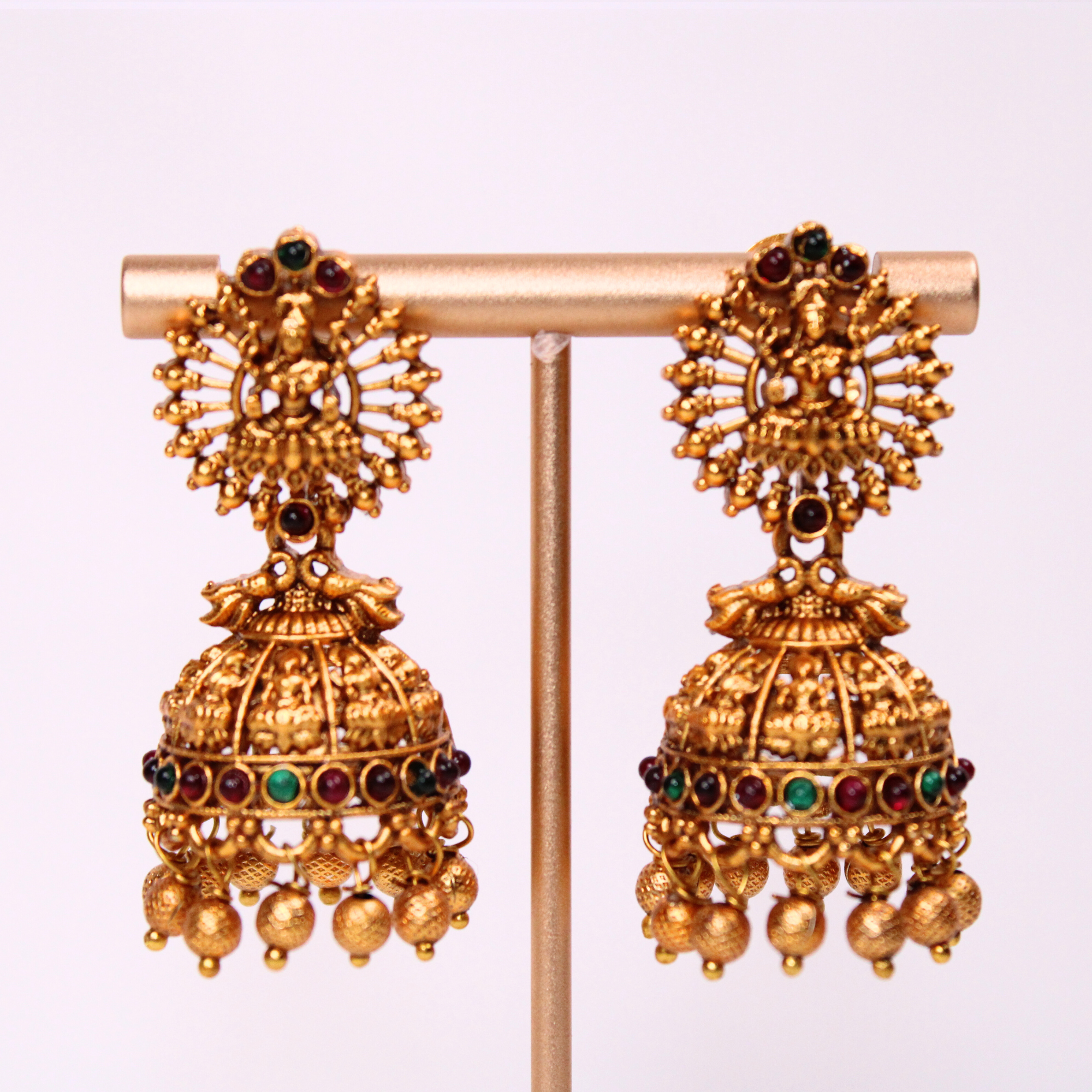 Lakshmi Temple Earrings