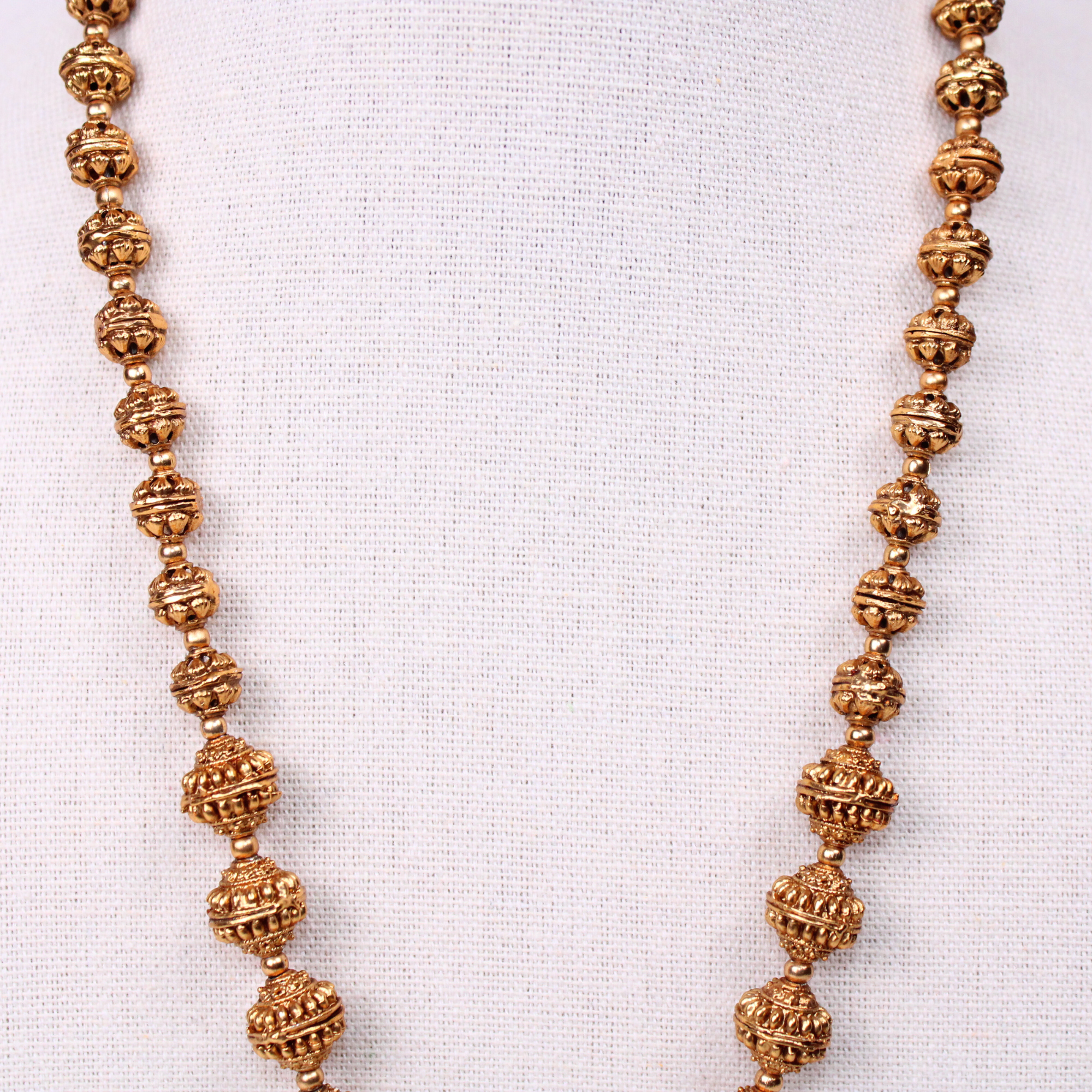 Aram Aram Set with Lakshmi Pendant and Earrings