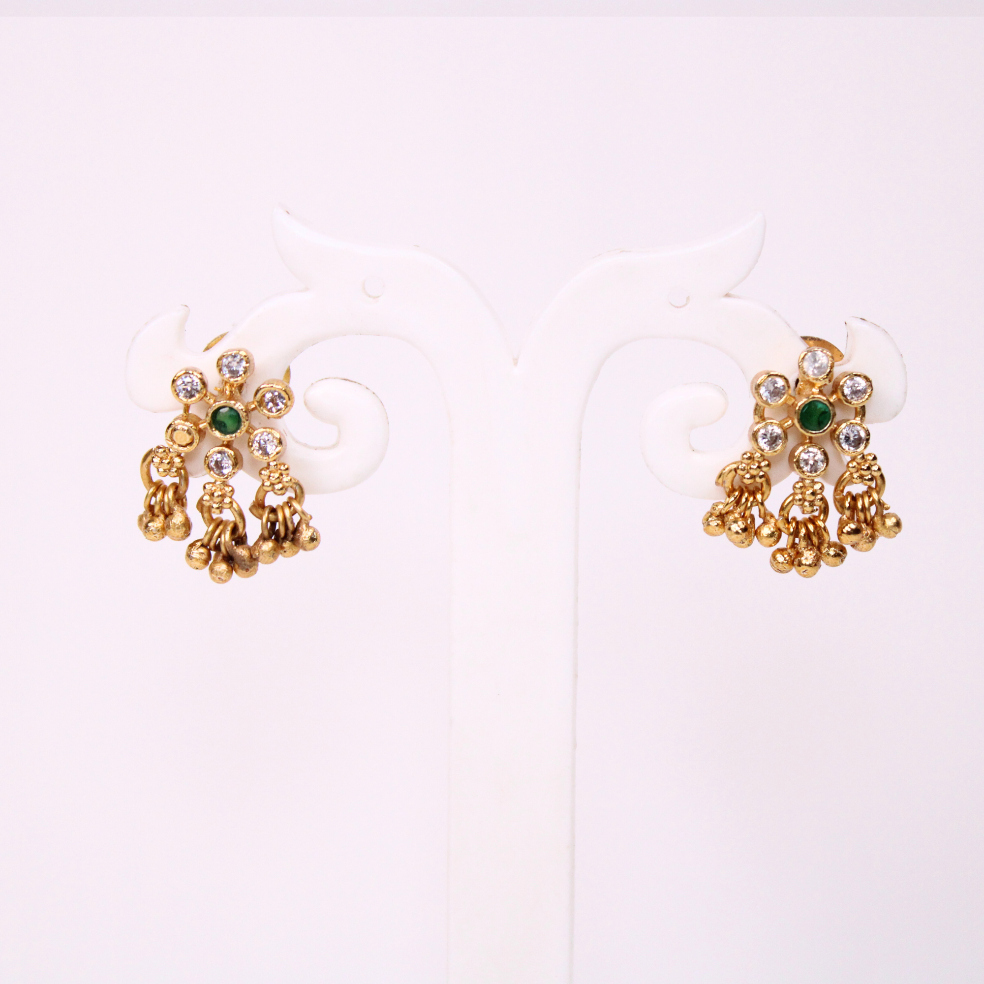 Malar Choker and Jhumka Earrings Set