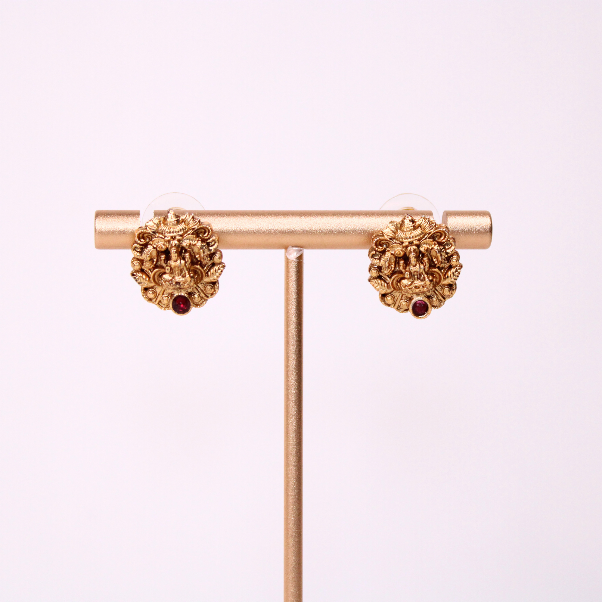 Lakshmi Elephant Choker and Stud Earrings Set