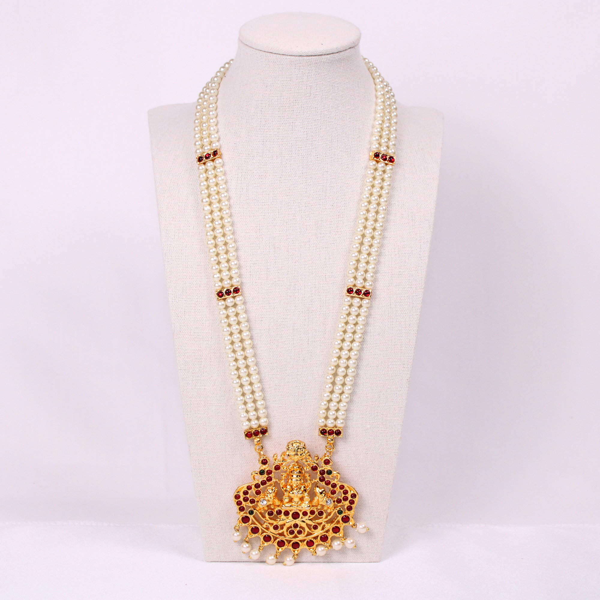 Lakshmi Pearl Cascade Temple Aram