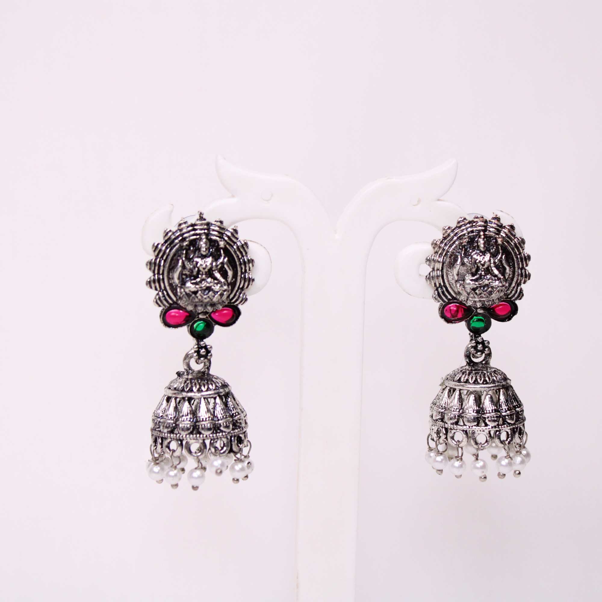 Lakshmi Aram Set with Temple Earrings