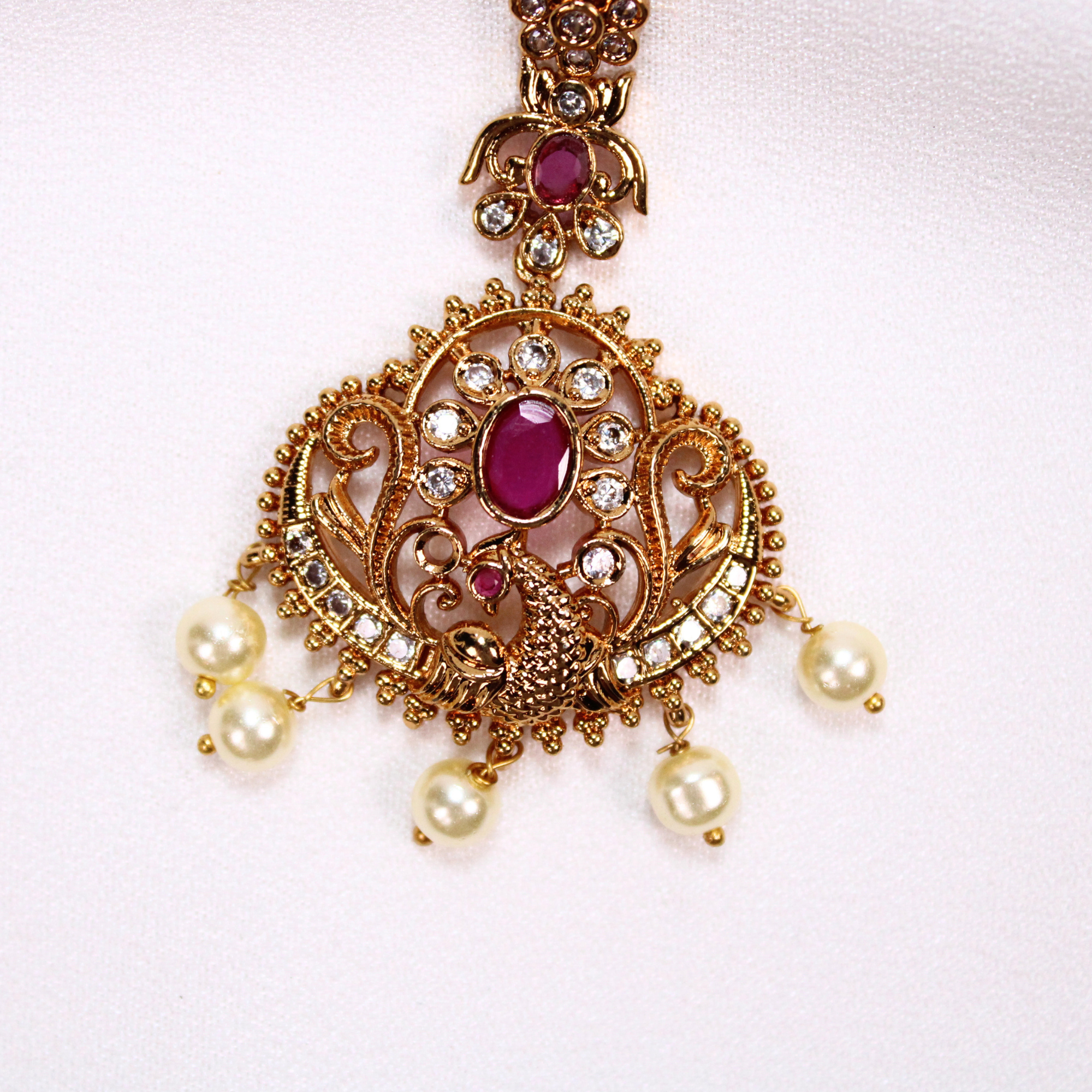 Peacock Ruby-Color Netti sutti