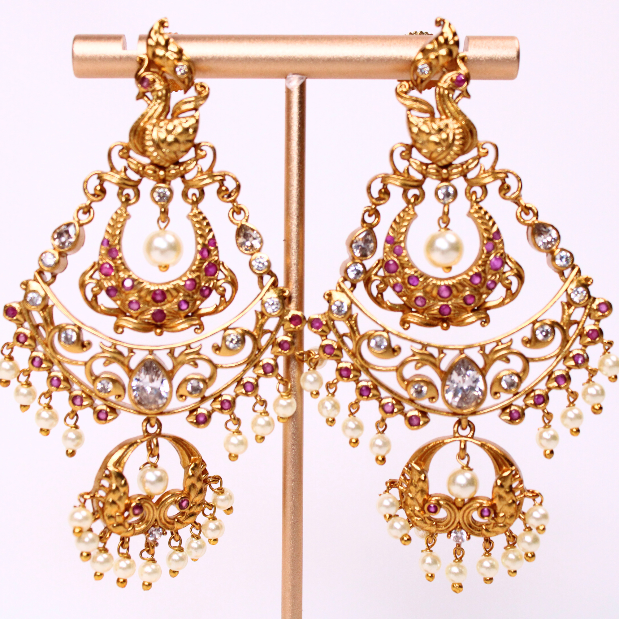 Peacock Symphony Earrings