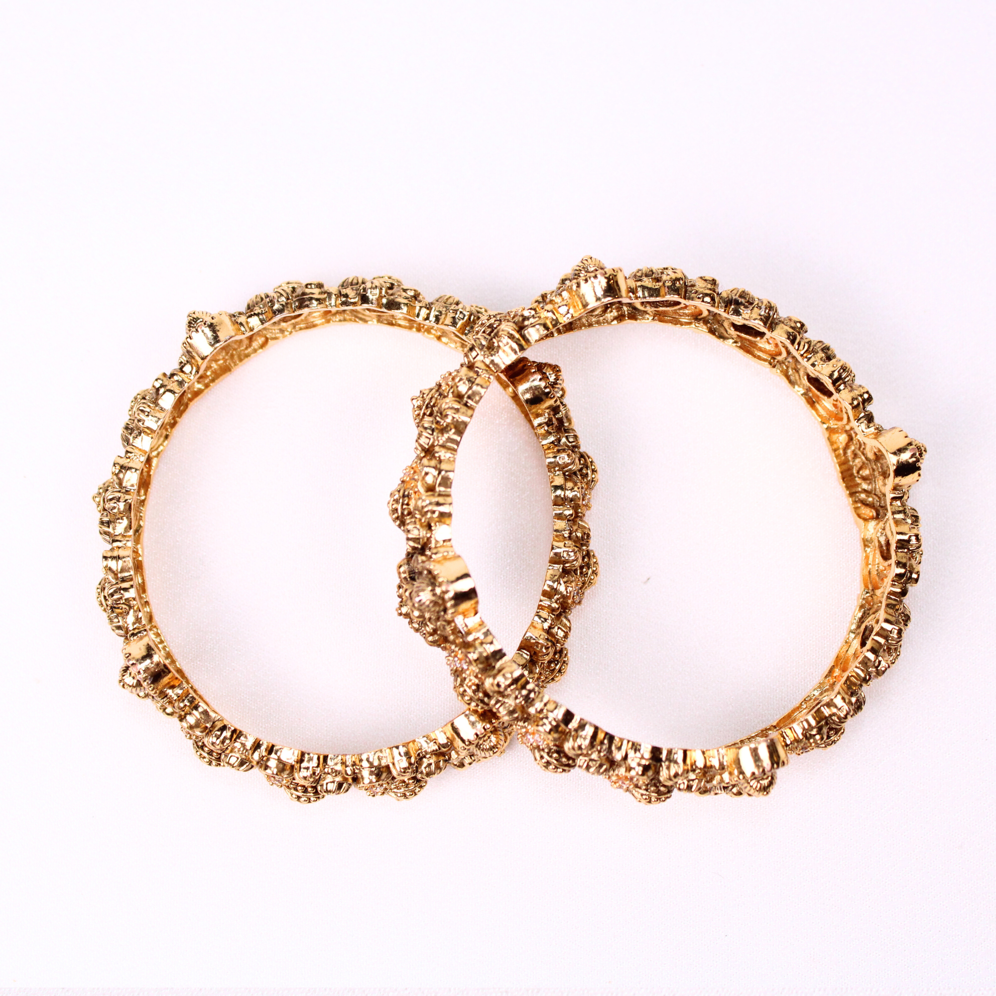 Lakshmi Motif Antique Bangles