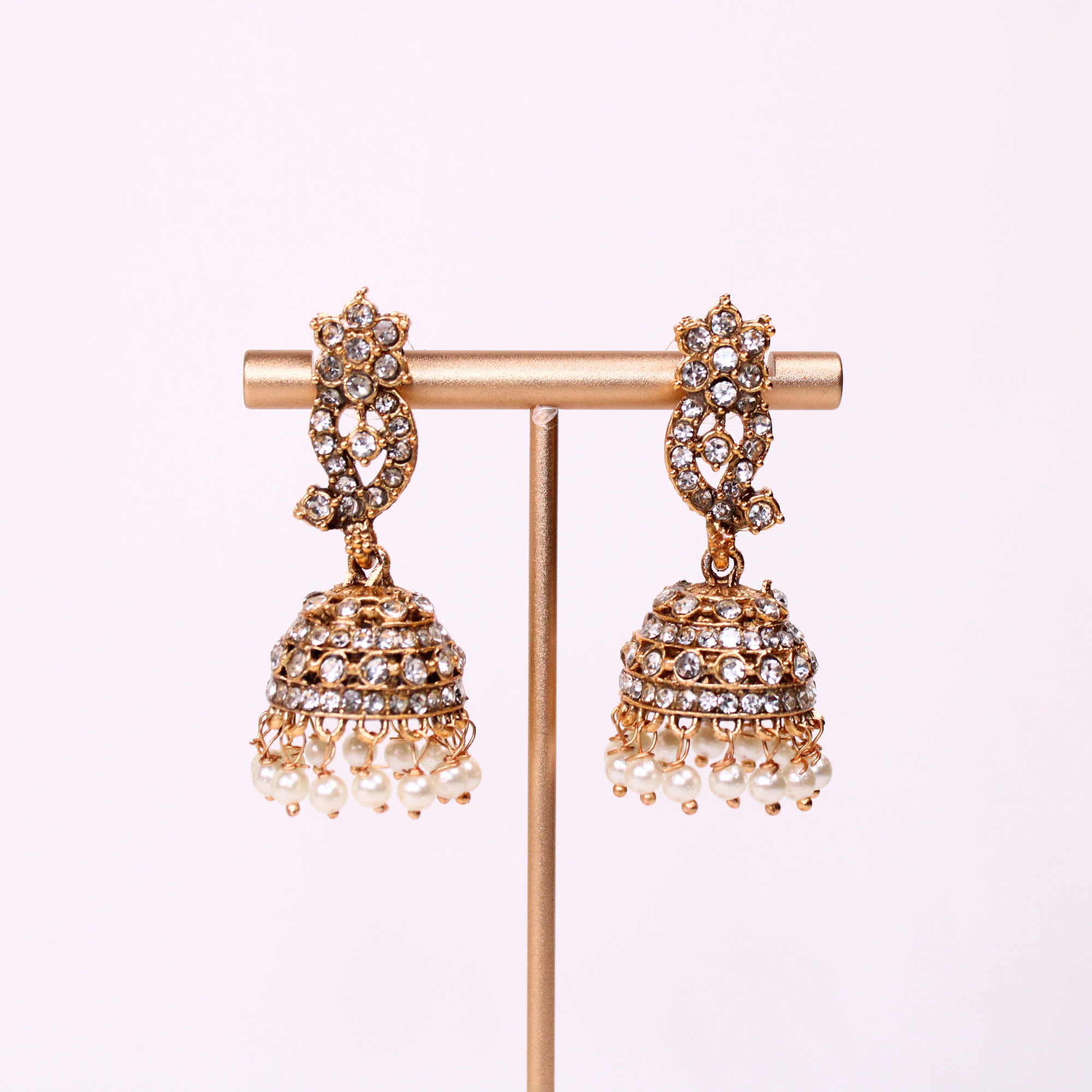 Lakshmi Divine Radiance Temple Choker Set with Earrings