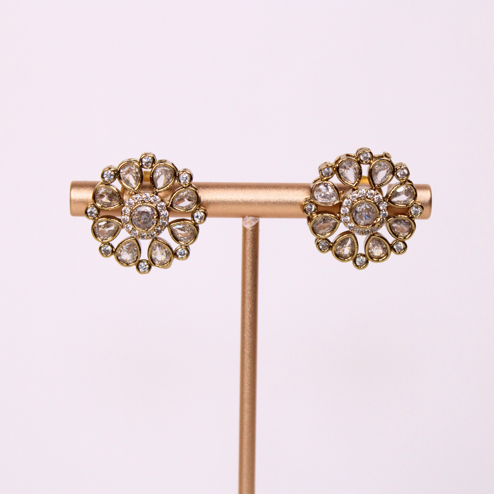 Mandala Choker and Stud Earrings Set